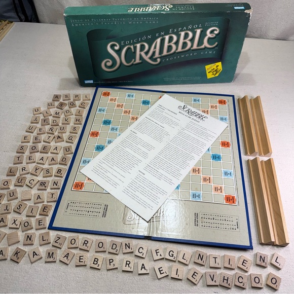 Scrabble Edición en Español Board Game - 2001 Hasbro - Picture 4 of 13